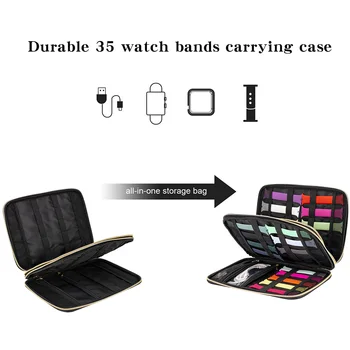 Универсальный ремешок для часов, сумка для кабеля для Huawei / Xiaomi Band 7 серии Garmin Fenix 7