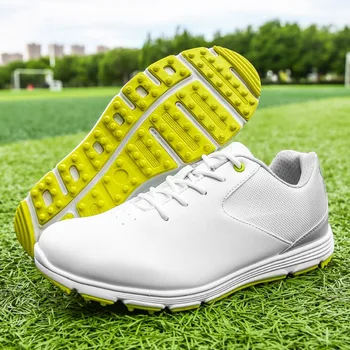 Водонепроницаемая мужская обувь для гольфа, профессиональная одежда для гольфа для мужчин, удобная обувь для спортзала