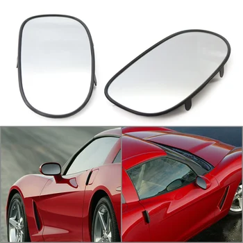 2шт Стекло бокового зеркала внешней двери автомобиля с гладким подогревом для Chevrolet Corvette 2005 2006 2007 2008 2009 2010 2011 2012 2013
