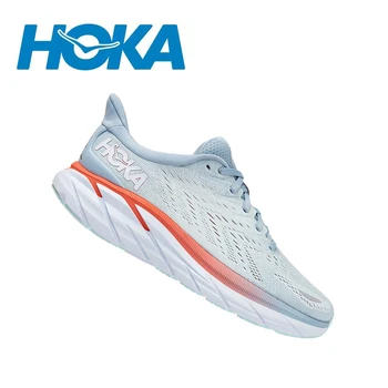 Кроссовки для бега Hoka Clifton 8, мужские и женские кроссовки с легкой амортизацией, поглощающие марафон, шоссе