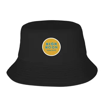 Новая футболка High Noon Sun Sips CircleClassic, панама, хип-хоп кепки, пляжная шляпа, Рождественские шляпы, мужская кепка, женская